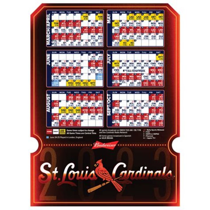 St Louis Cardinals Baseball Schedule: Your Ultimate Guide